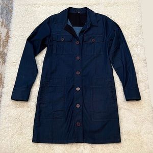 Theory Denim Shirt Dress